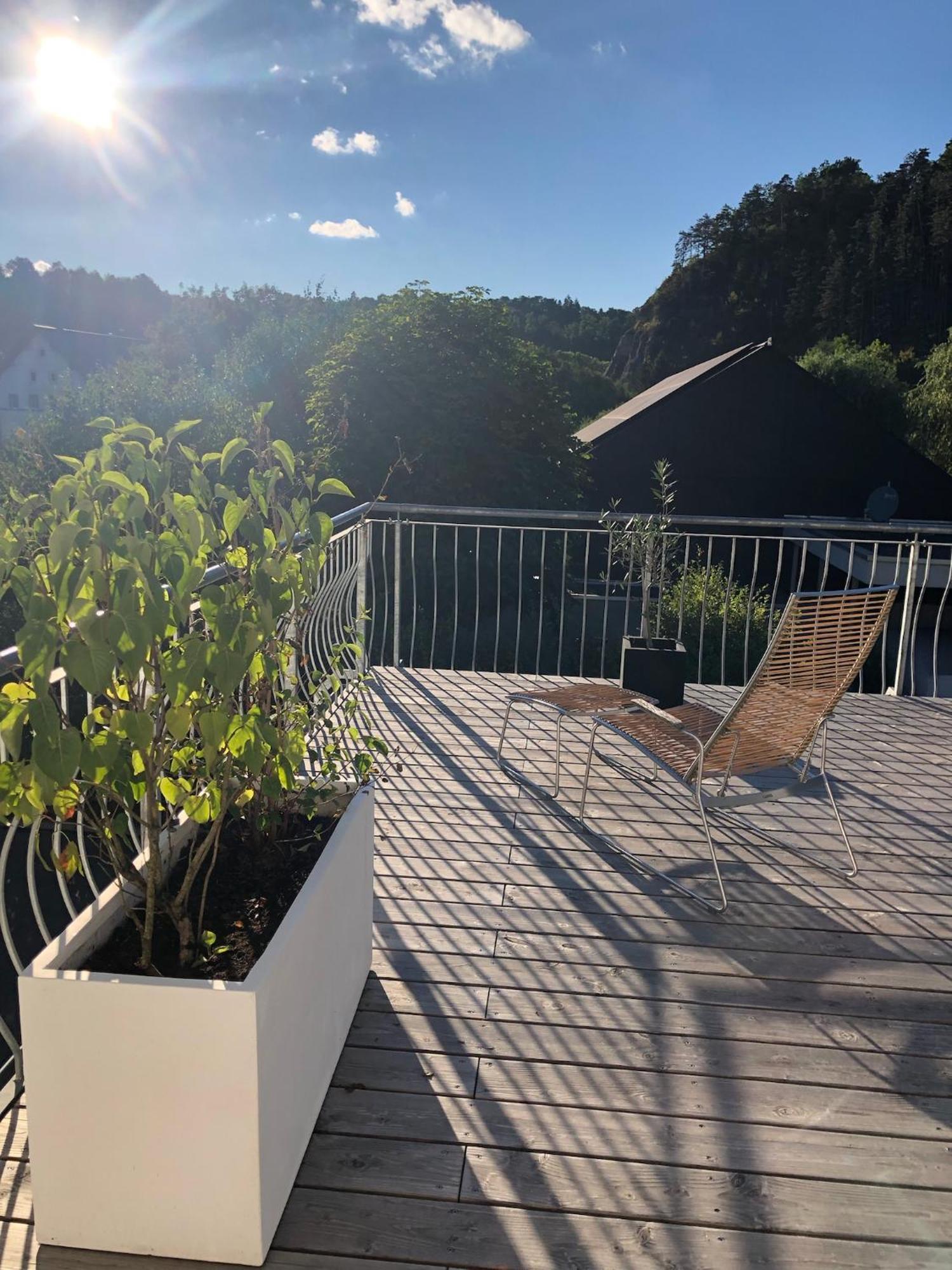 Stilvolle Wohnung Fuer 2-3 Personen - Mit Riesiger Dachterrasse Haigerloch Экстерьер фото